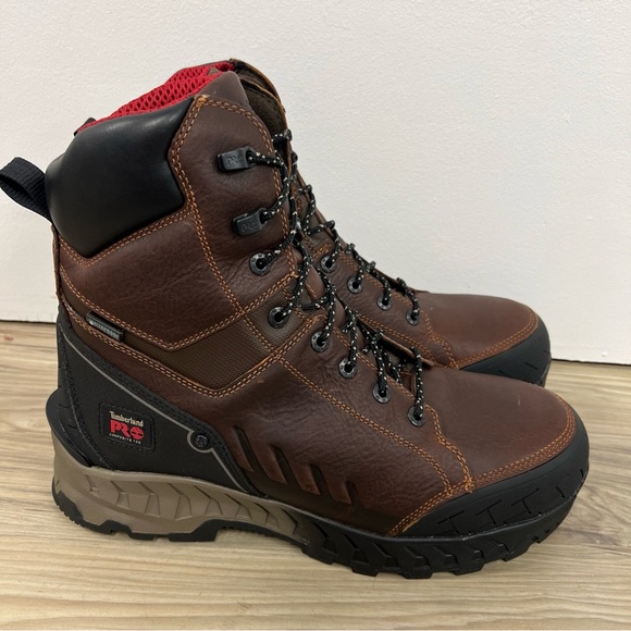 Timberland Work Summit 8" Composite Toe Waterproof Work Boot Men 11.5W A25D9 - Picture 5 of 8